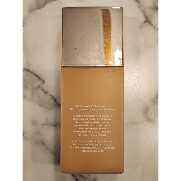 Iconic London Super Smoother Blurring Skin Tint 30ml Golden Medium 1.01oz - Picture 2 of 4
